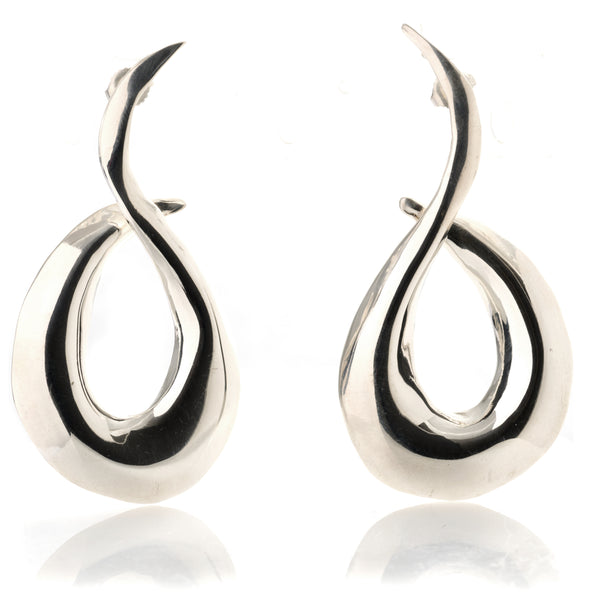 Boucles d'oreilles fumées 