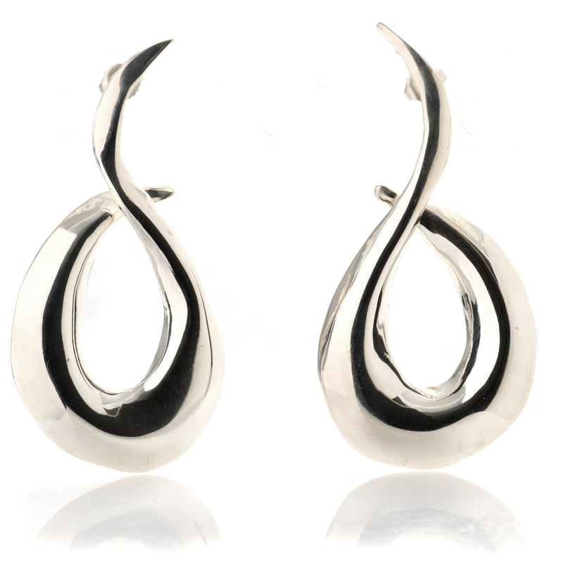 Boucles d'oreilles fumées 