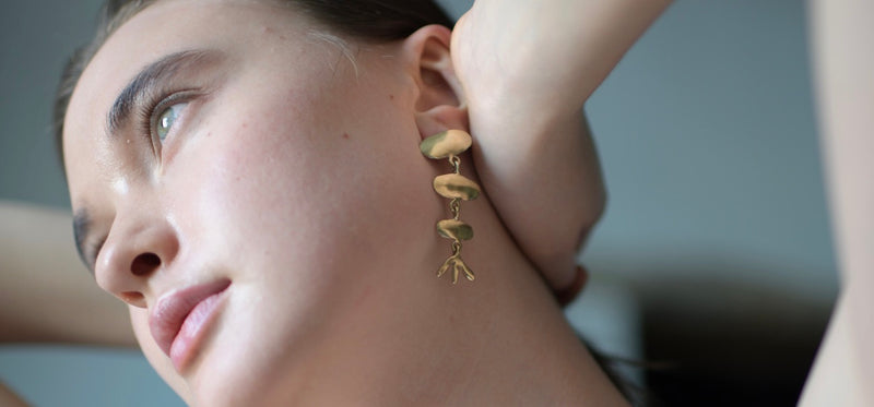 Papyrus Earrings - Short