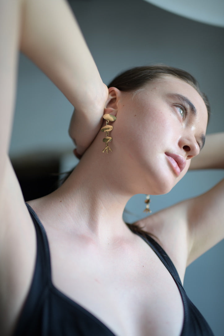 Papyrus Earrings - Short
