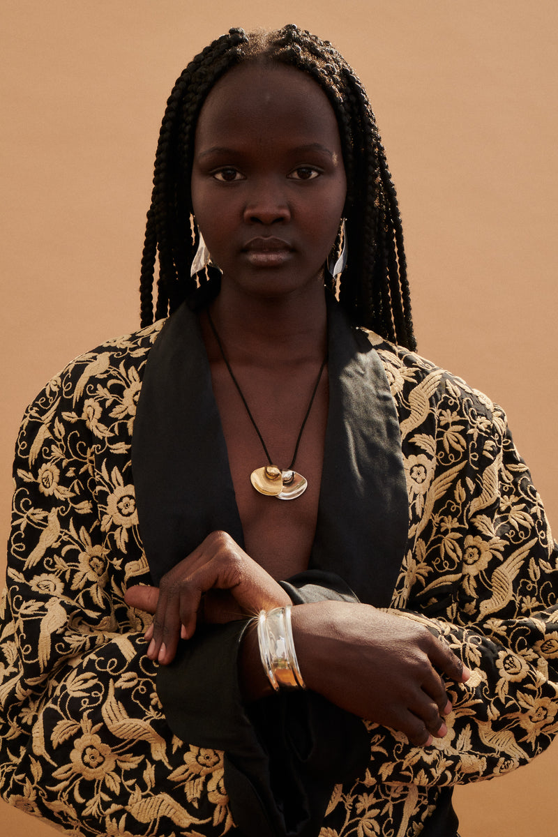 Concha Double Necklace