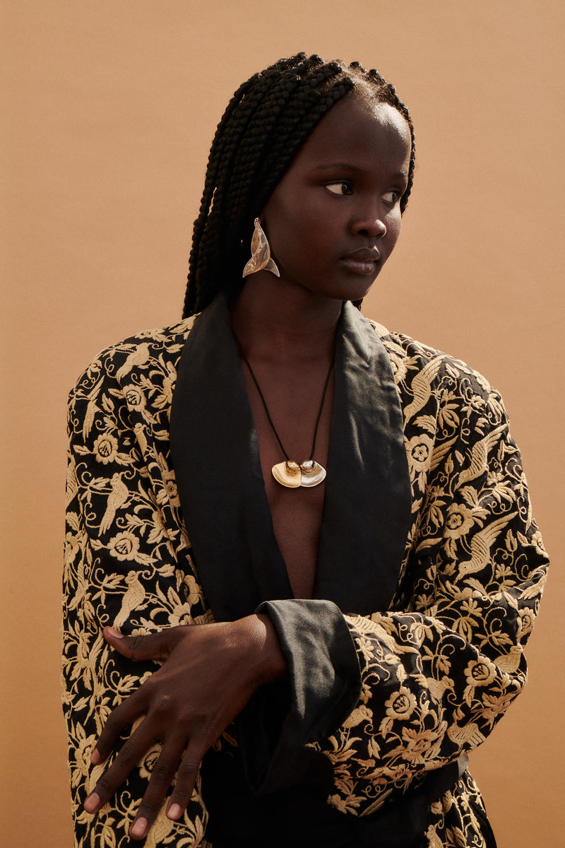 Concha Double Necklace