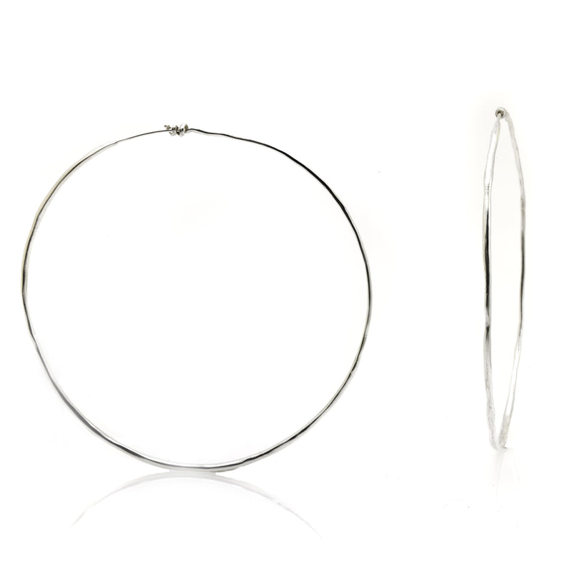 Leon Hoops Earrings- Ariana Boussard-Reifel